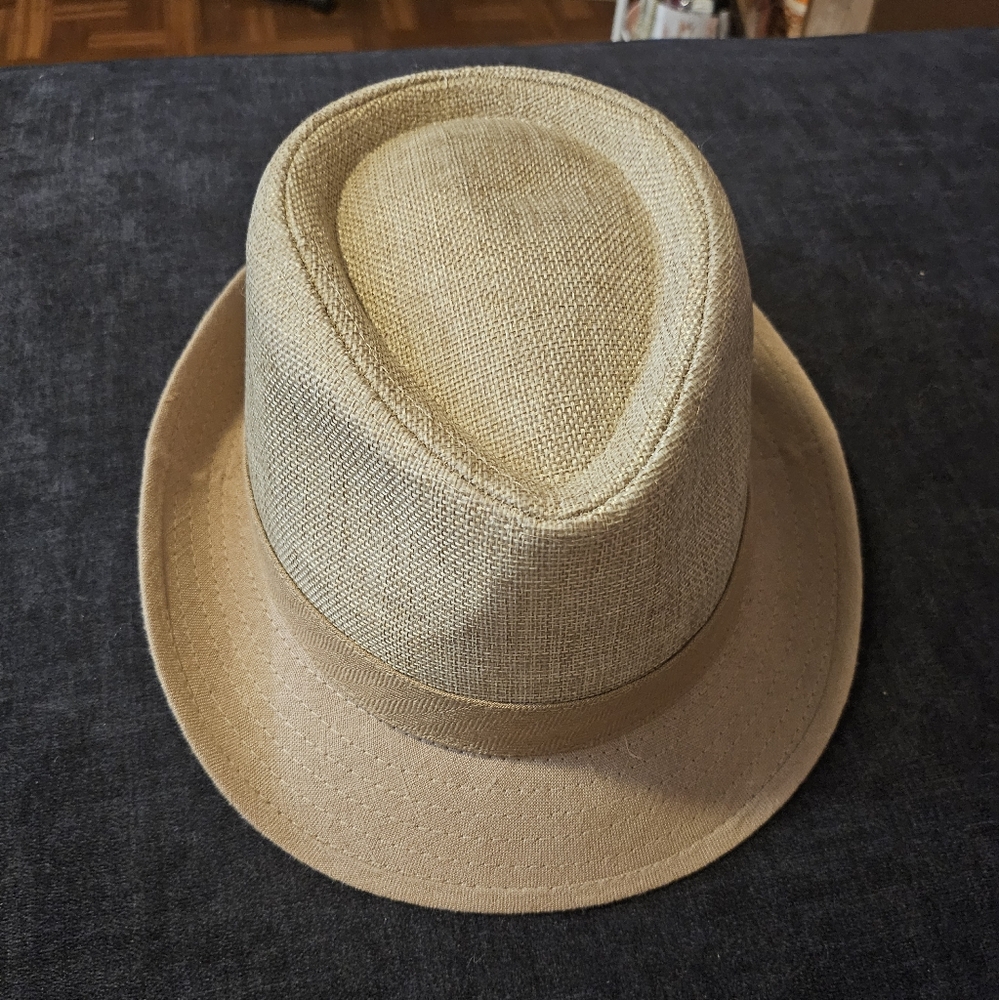 Stylish Tan Fedora Hat